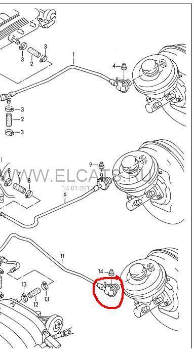 Схема топливной системы ауди 100 с3
